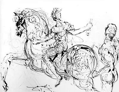 Zeichnungen Salvador Dali
